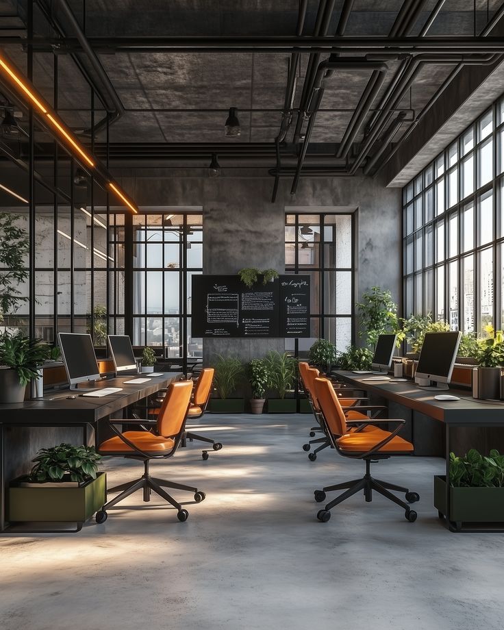 Commercial office interior design